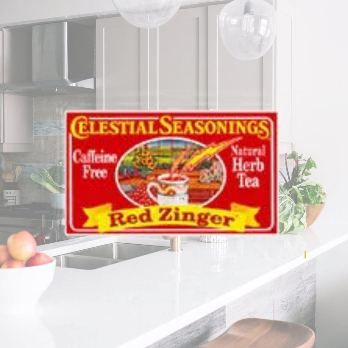 Picture of Celestial Seasonings 63484 Red Zinger Herb Tea