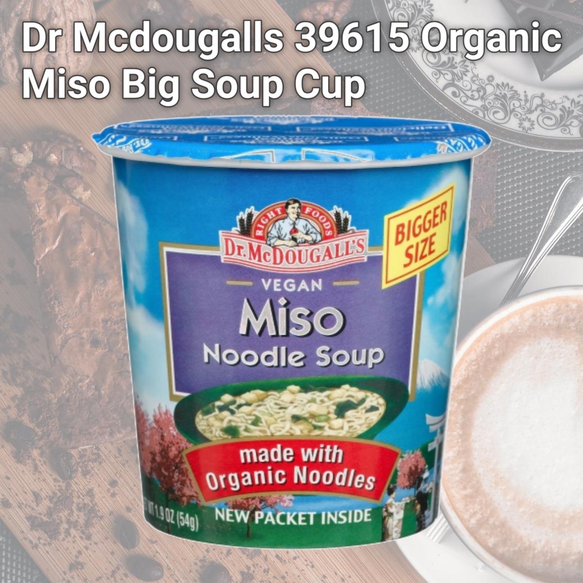 Picture of Dr Mcdougalls 39615 Organic Miso Big Soup Cup
