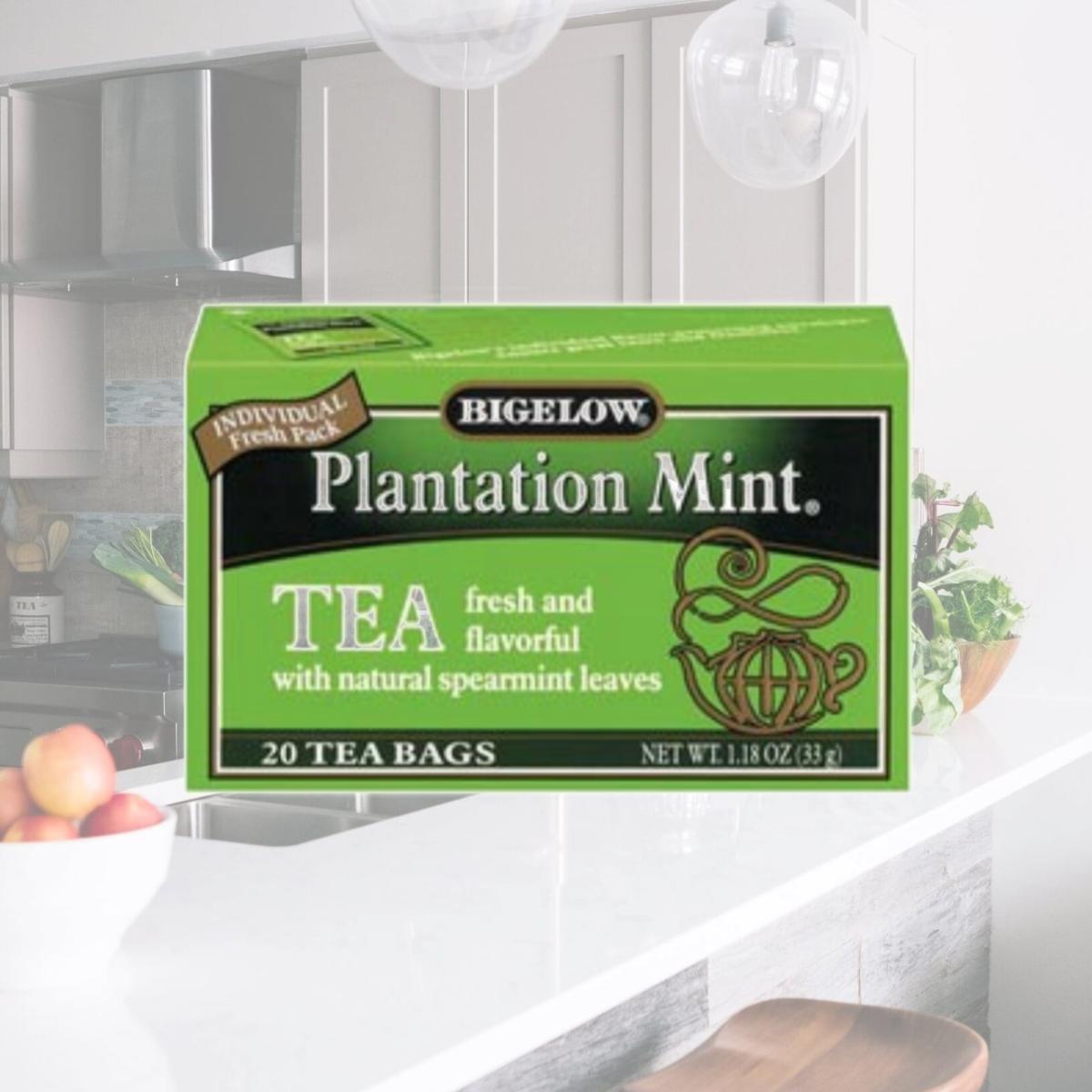 Picture of Bigelow 28235 Plantation Mint Tea - 6x20 Bags