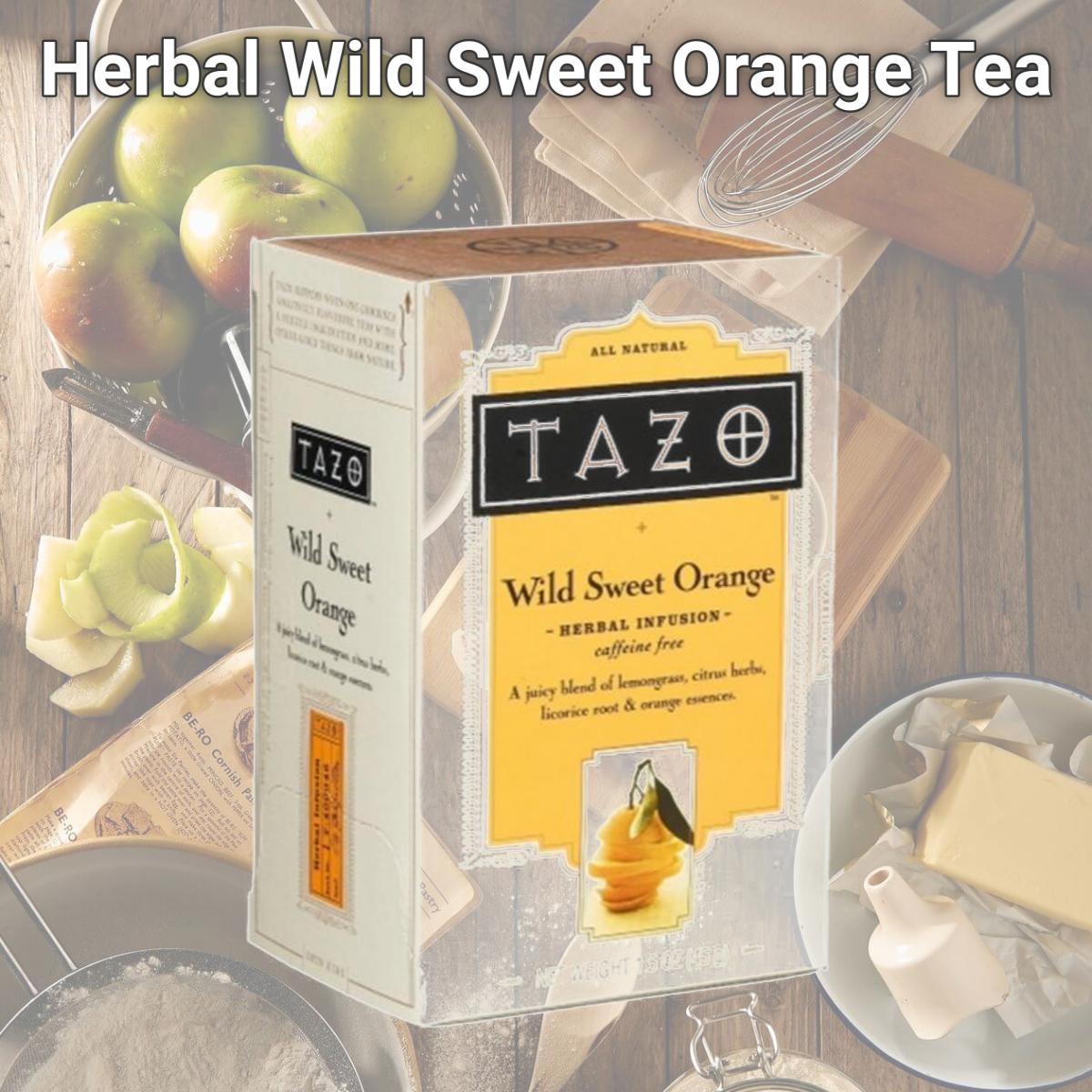 Picture of Tazo Tea 25802 Herbal Wild Sweet Orange Tea