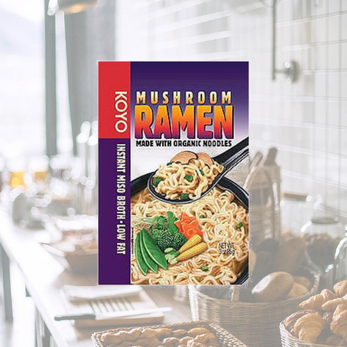 Picture of Koyo Foods 34772 Mushroom Dry Ramen - 12 x 2 OZ