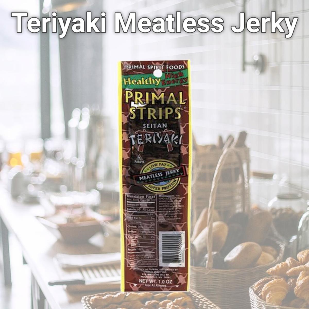 Picture of Primal 24460 Teriyaki Meatless Jerky