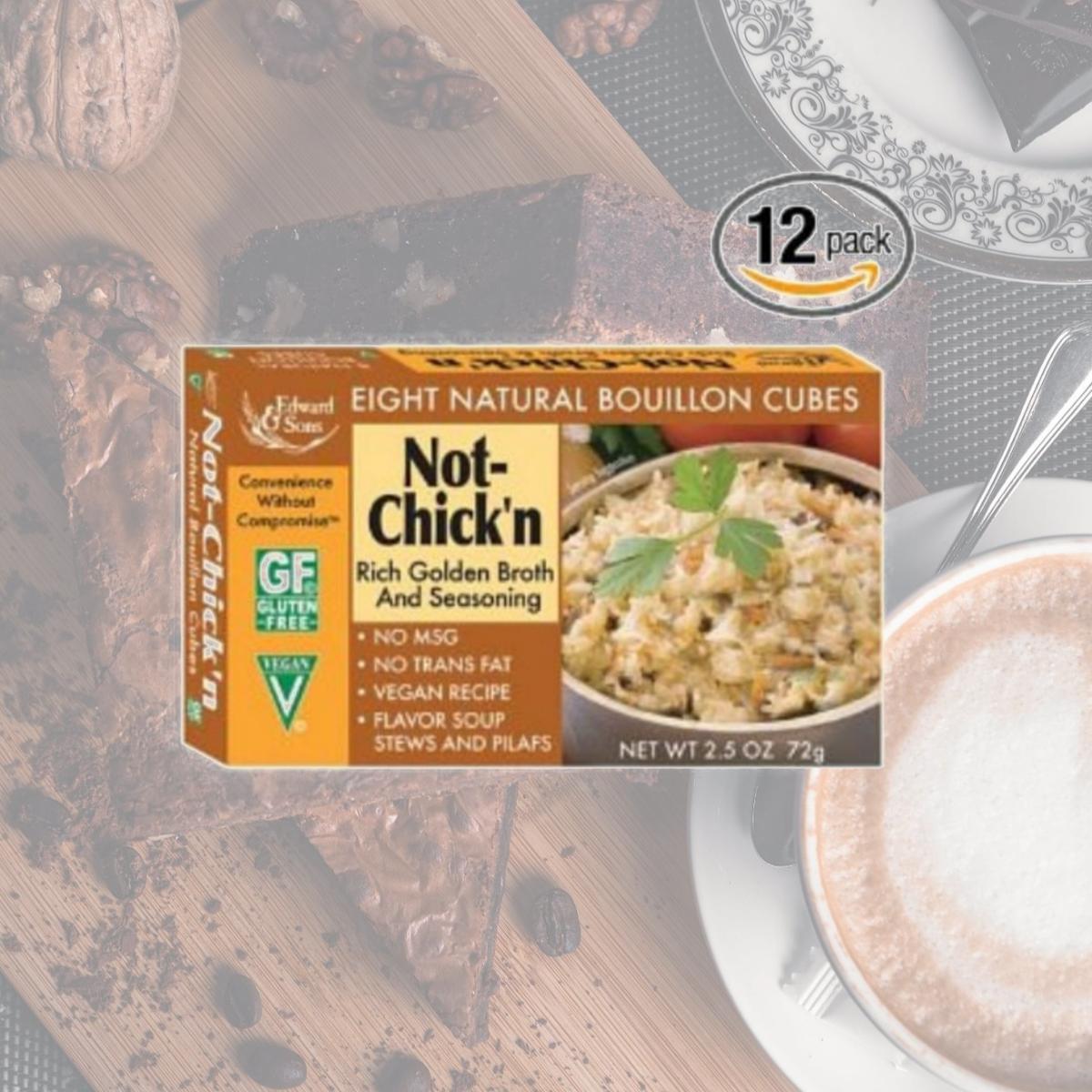Picture of Edward & Sons 21187 Not Chicken Bouillon Cube