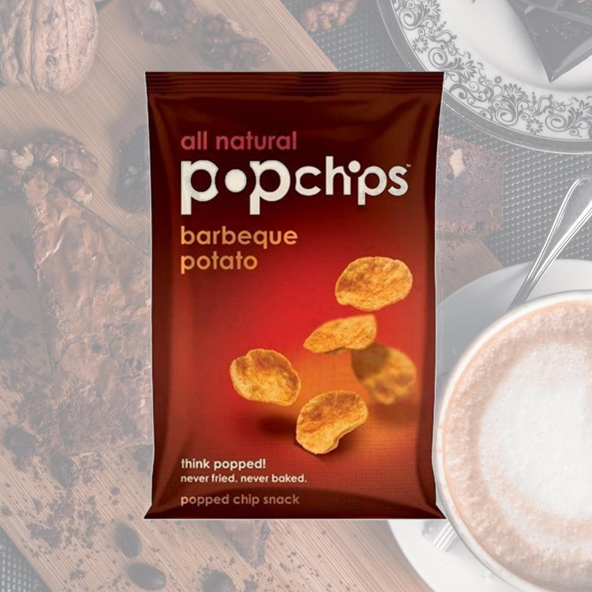 Picture of Pop Chips 39582 0.8 Oz. Bbq Potato Chip - 24 Bags