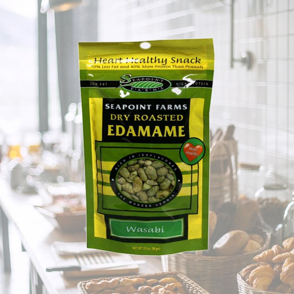 Picture of Seapoint Farms 20726 Wasabi Dry Roasted Edamame