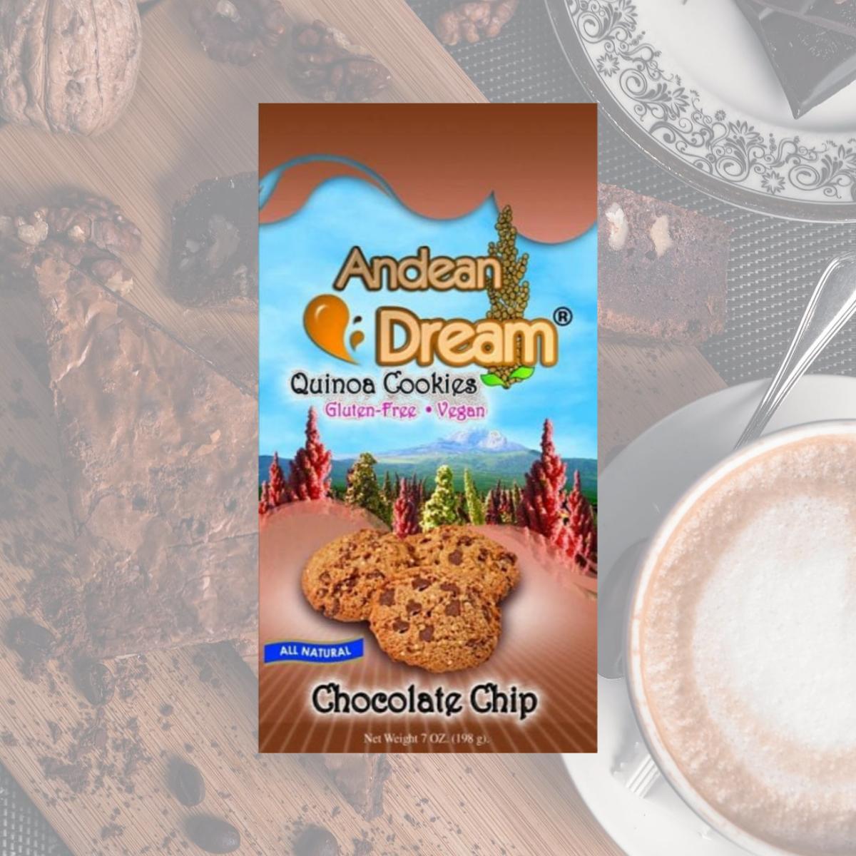 Picture of Andean Dream 64332 Quinoa Choc Chip Cookies Gluten Free