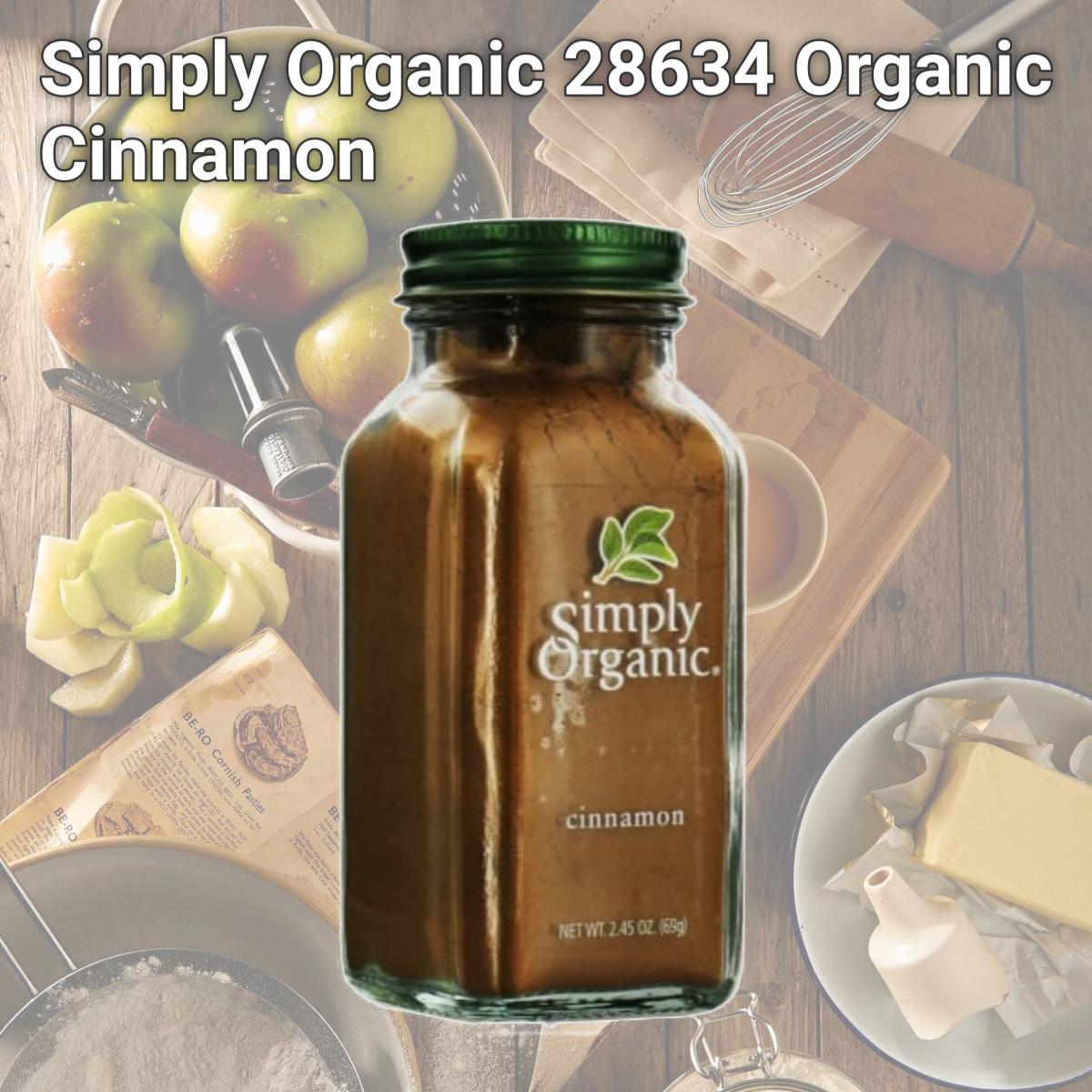 Picture of Simply Organic 28634 Organic Cinnamon
