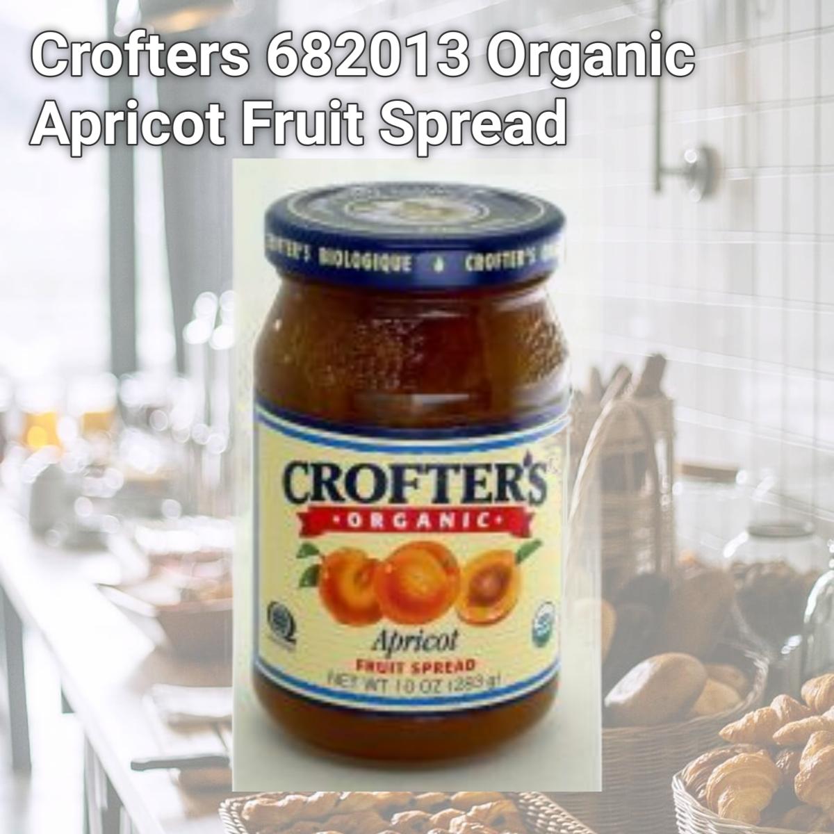 Picture of Crofters 682013 Organic Apricot Fruit Spread