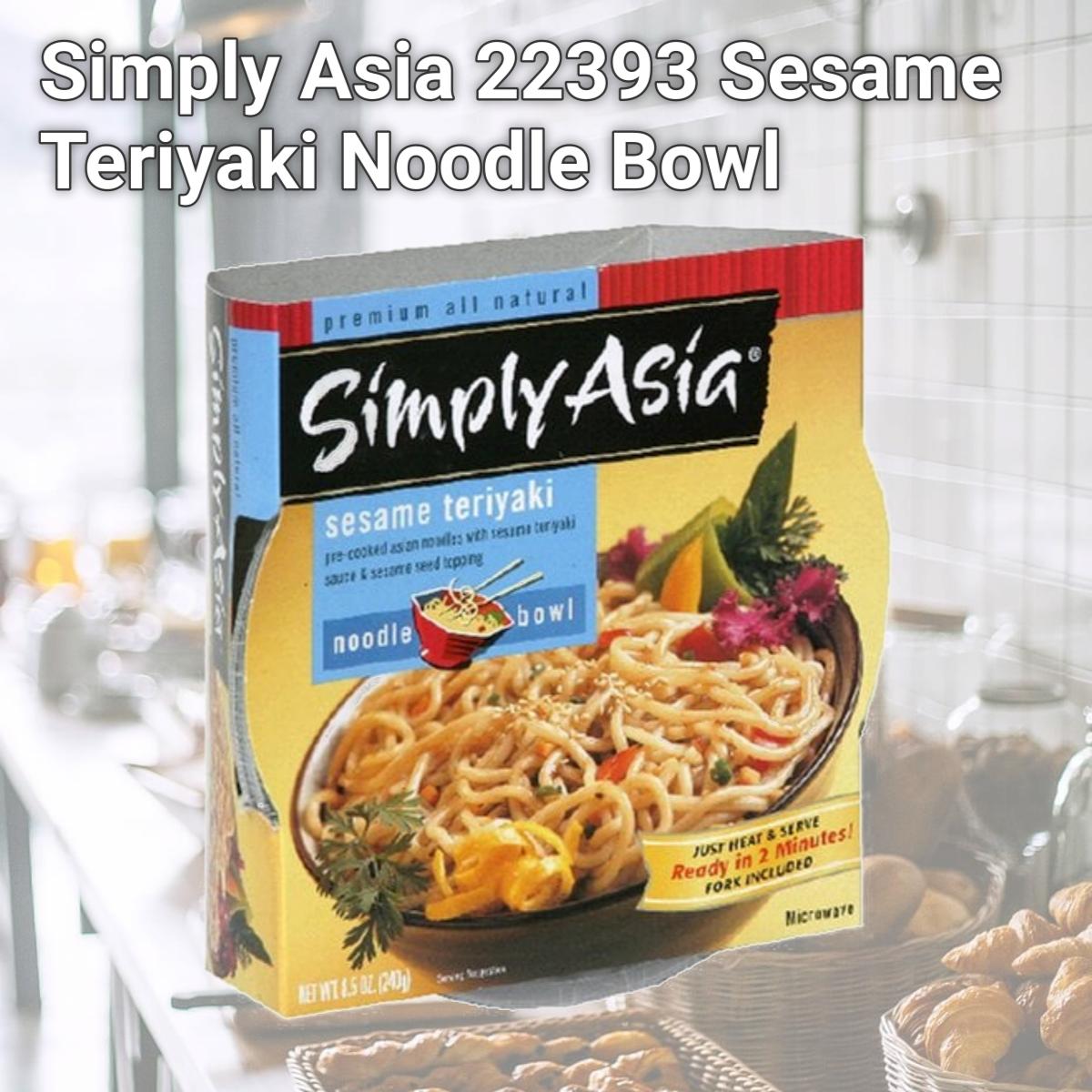 Picture of Simply Asia 22393 Sesame Teriyaki Noodle Bowl