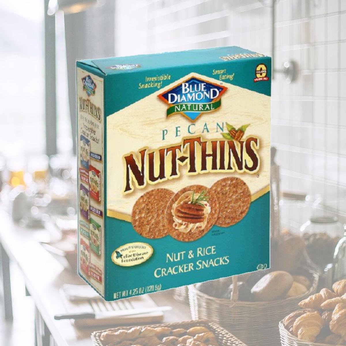 Picture of Blue Diamond 20537 Pecan Nut Thin Crackers