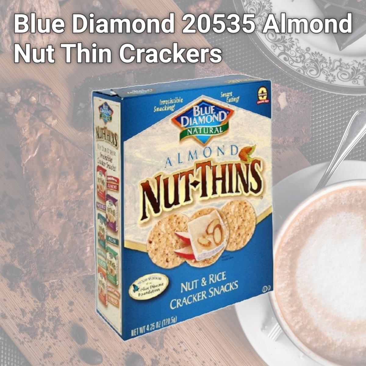 Picture of Blue Diamond 20535 Almond Nut Thin Crackers