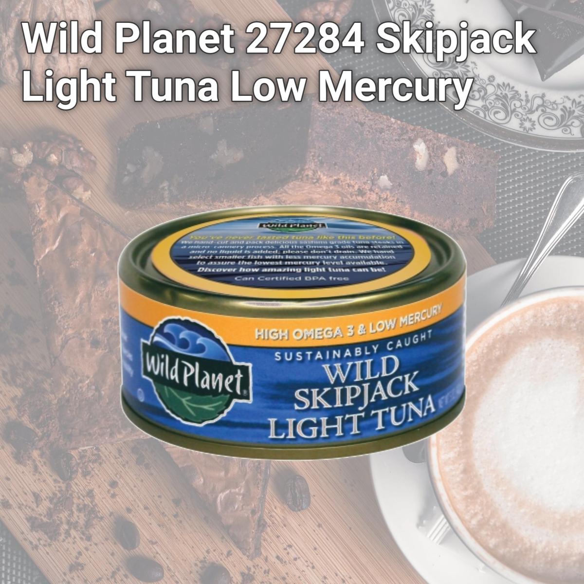 Picture of Wild Planet 27284 Skipjack Light Tuna Low Mercury