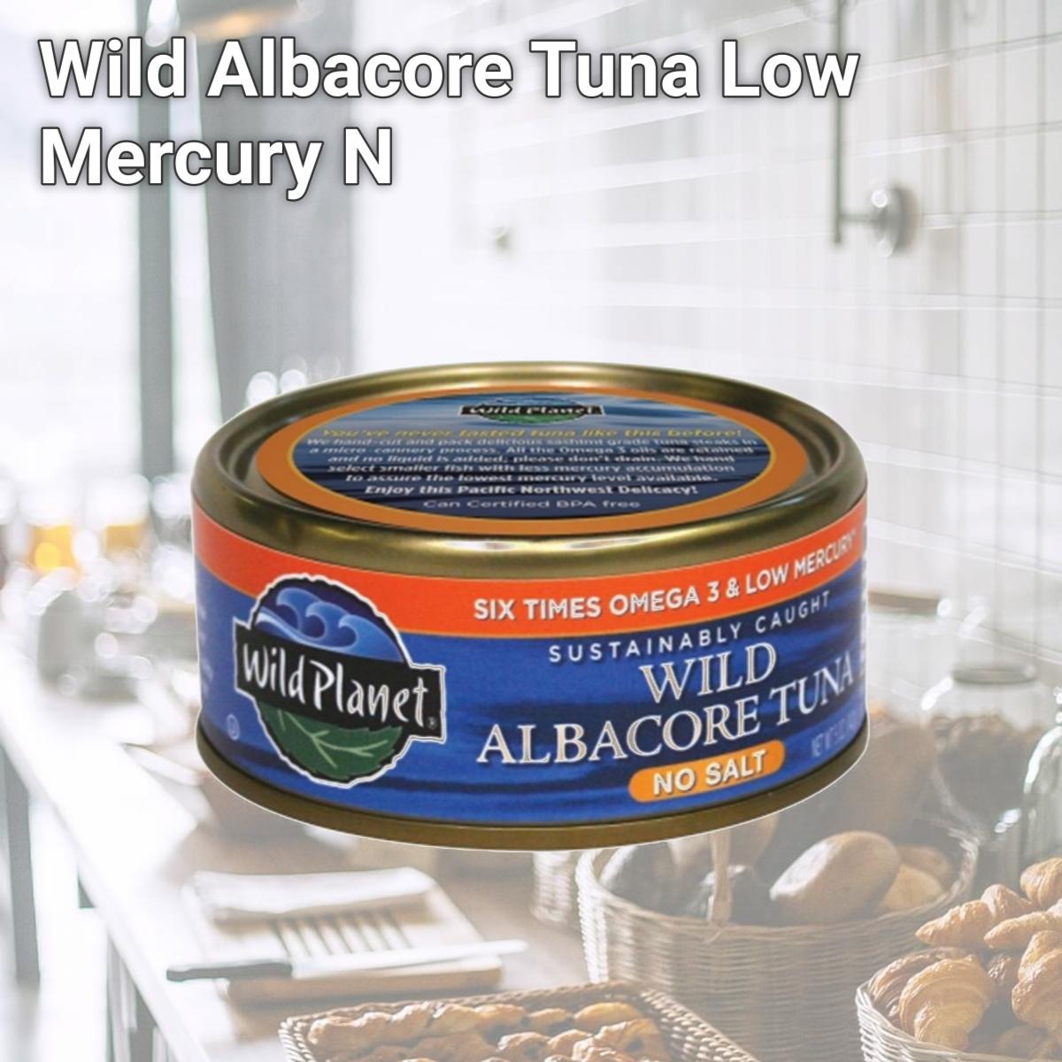 Picture of Wild Planet 27281 Wild Albacore Tuna Low Mercury N