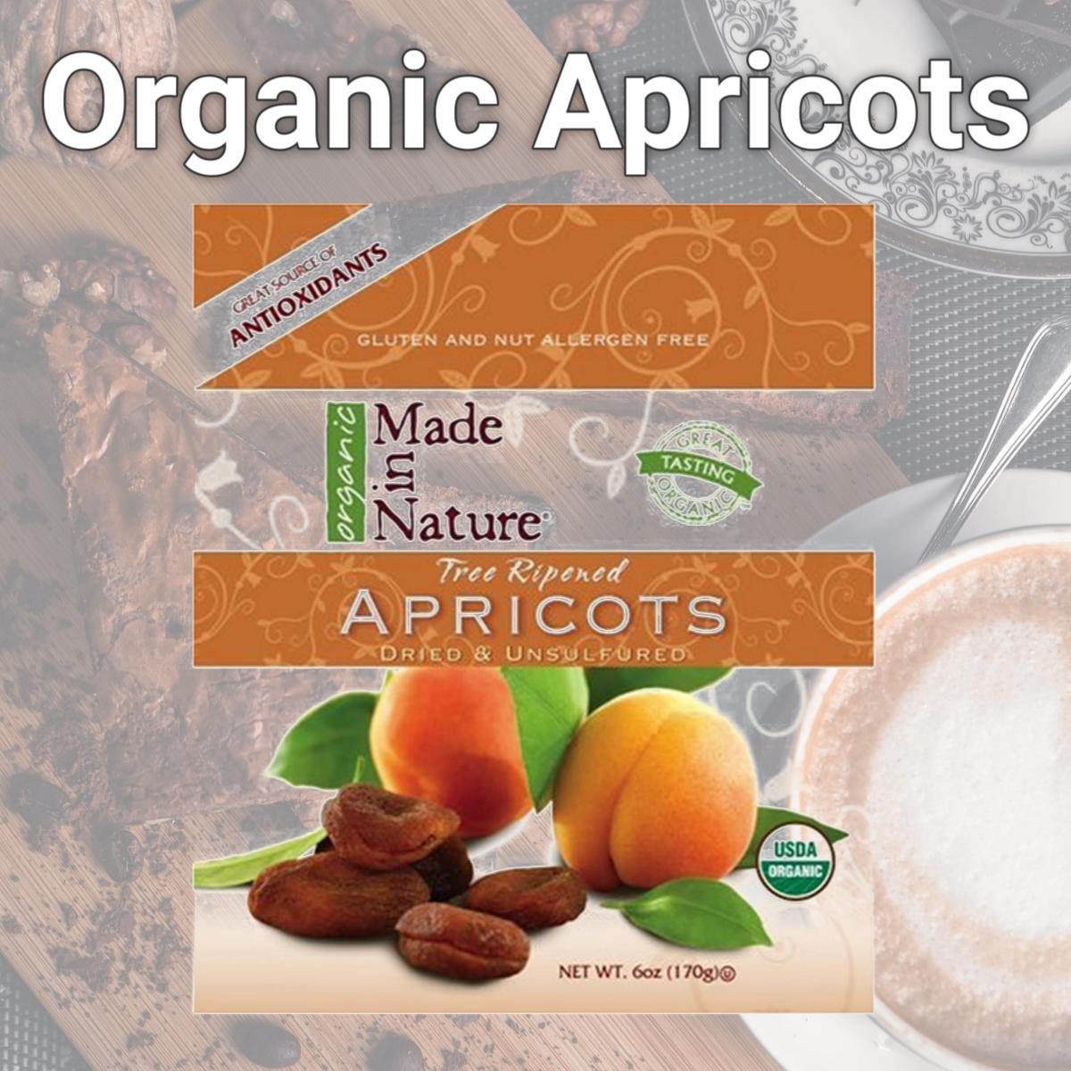 Picture of Made In Nature 29986 Organic Apricots