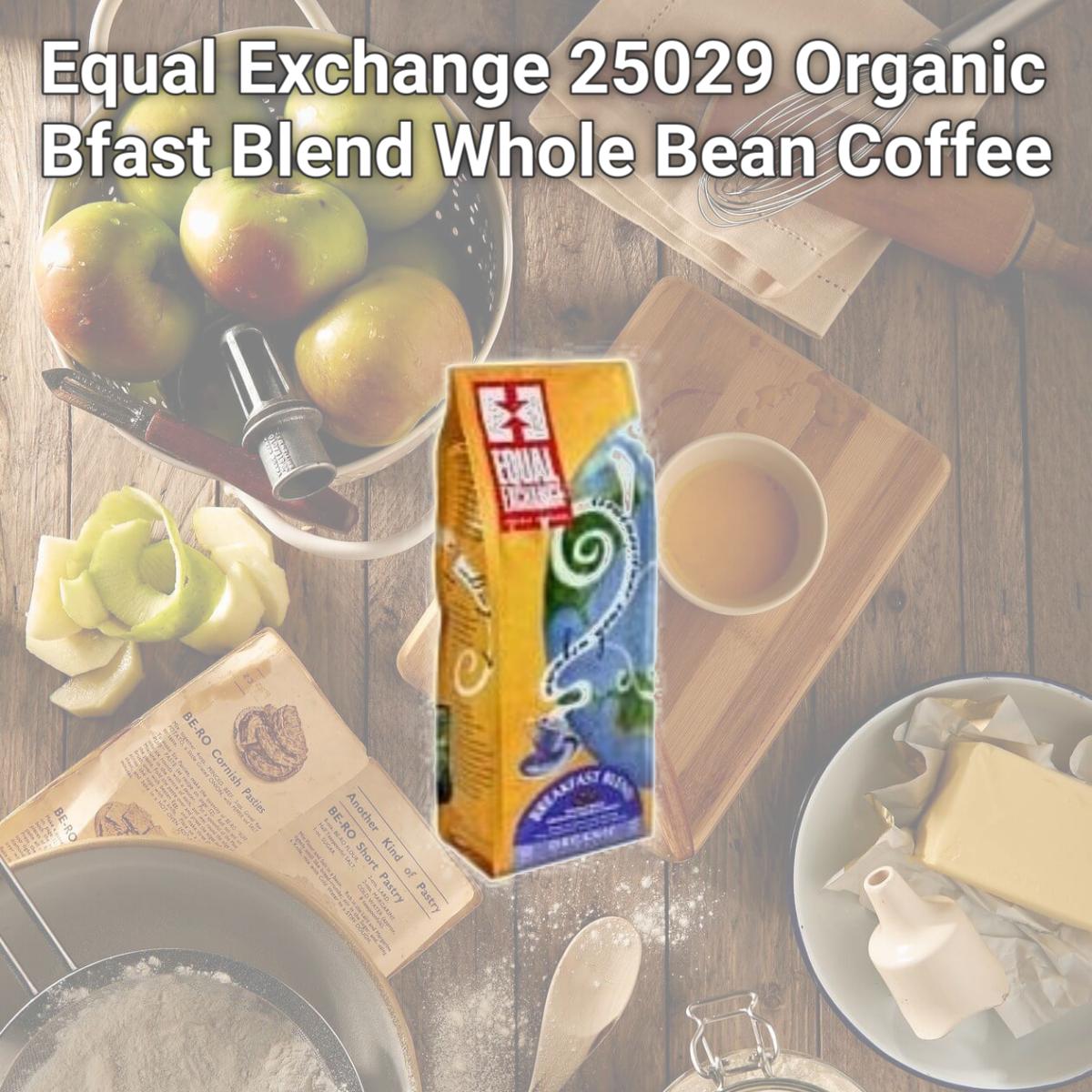 Picture of Equal Exchange 25029 Organic Bfast Blend Whole Bean Coffee