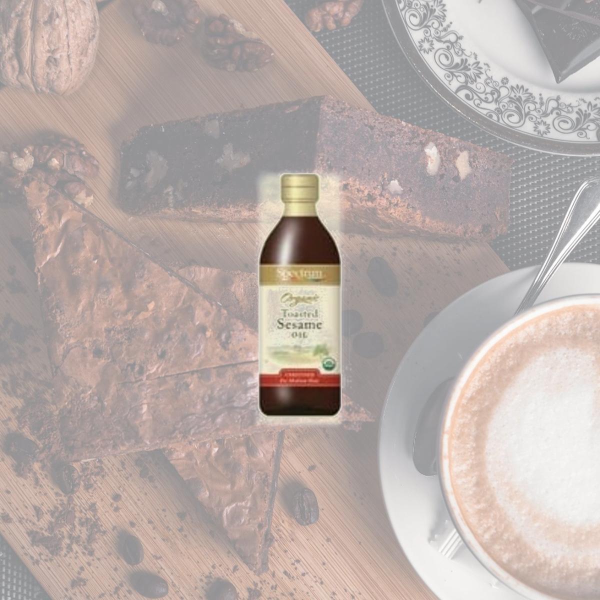 Picture of Spectrum Naturals 19124 Organic Unrefined Toasted Sesame Oil