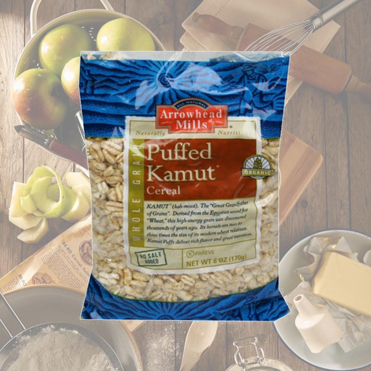 Picture of Arrowhead Mills 52060 Organic Puffed Kamut Cereal