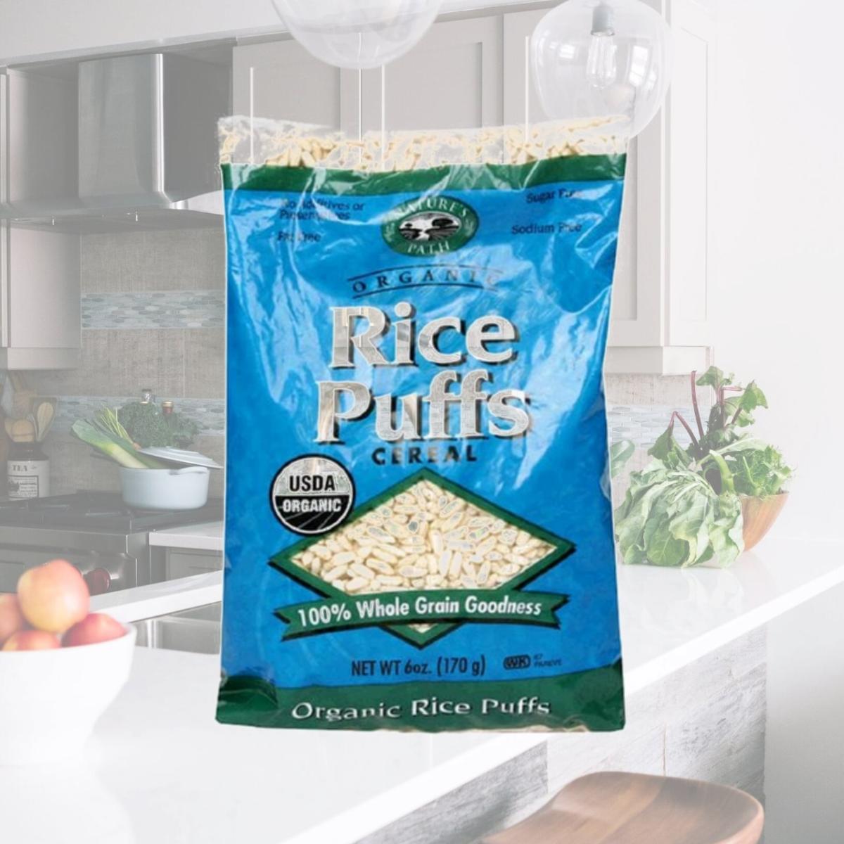 Picture of Natures Path 32292 Organic Puffed Rice Cereal