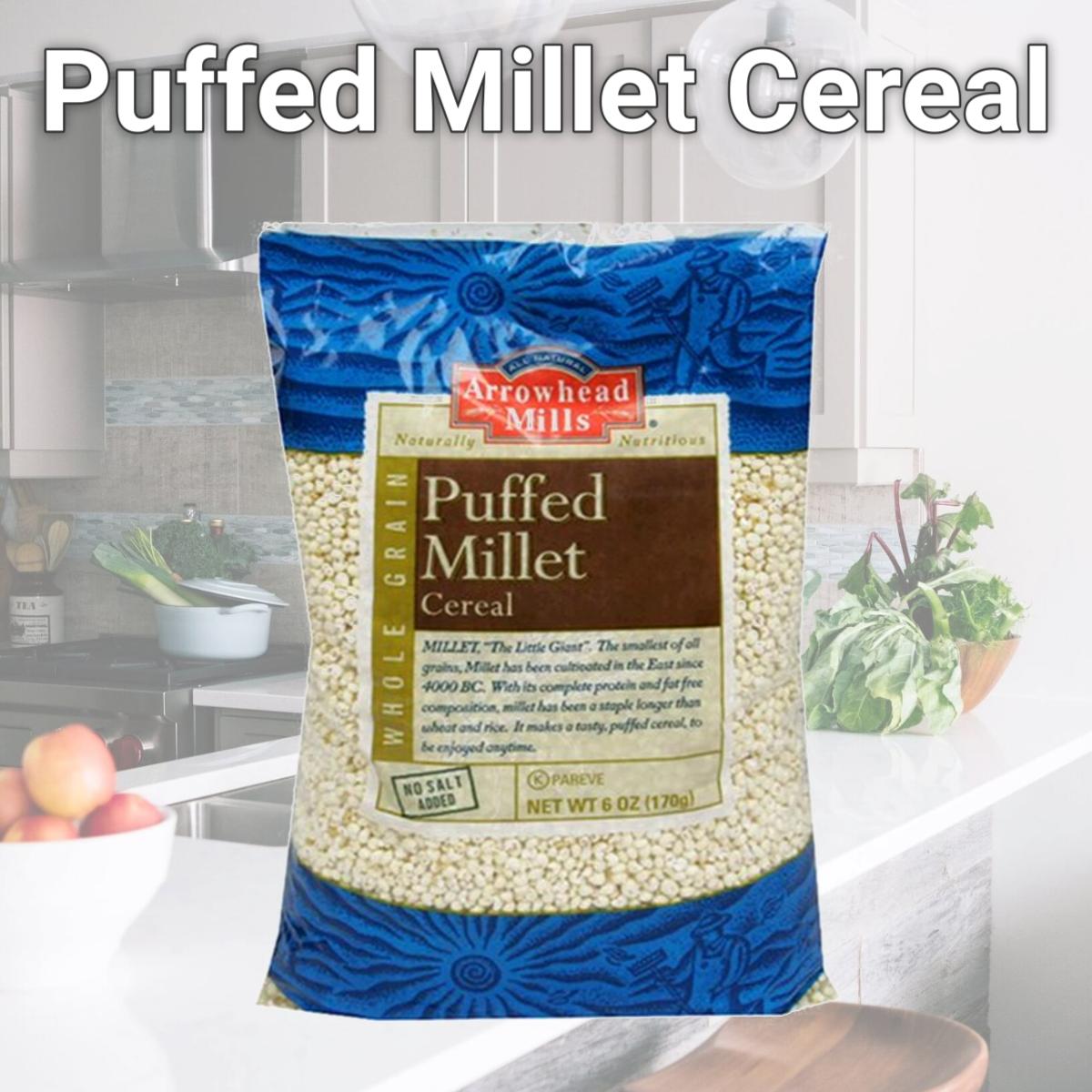 Picture of Arrowhead Mills 52030 Puffed Millet Cereal