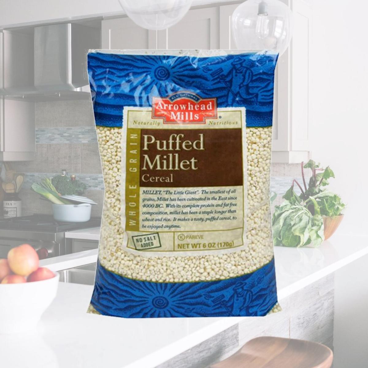Picture of Arrowhead Mills 52030 Puffed Millet Cereal