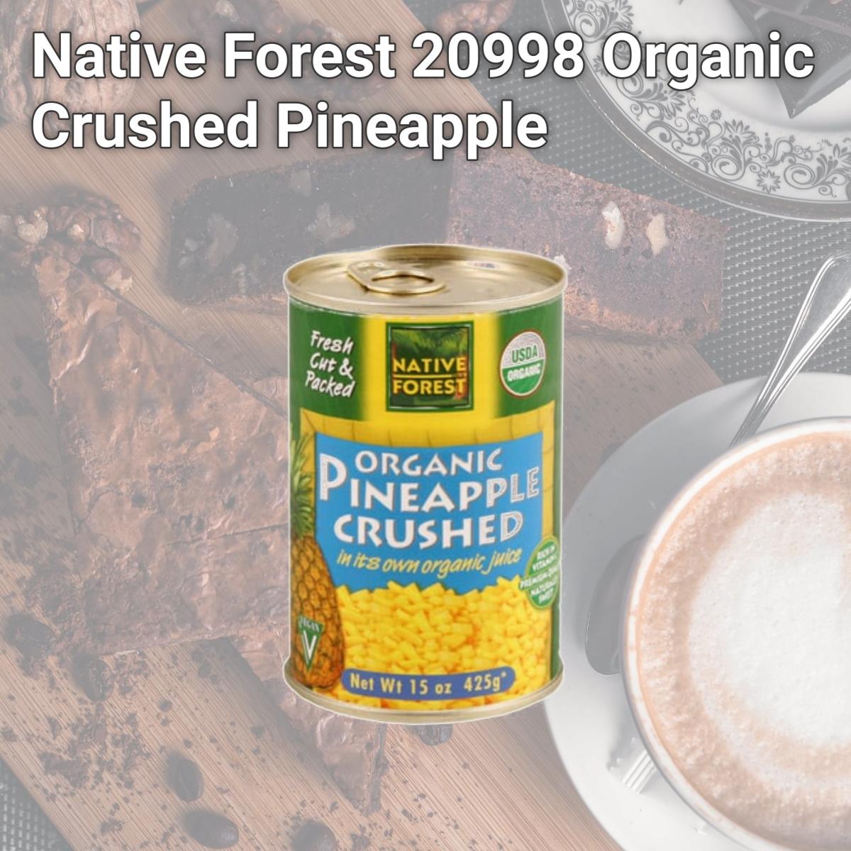 Picture of Native Forest 20998 Organic Crushed Pineapple