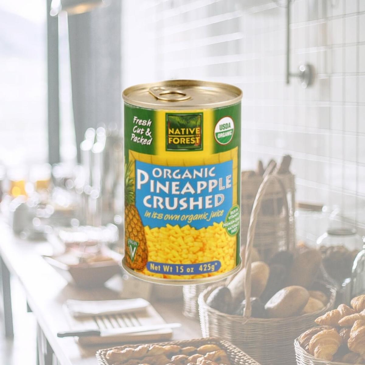 Picture of Native Forest 20998 Organic Crushed Pineapple