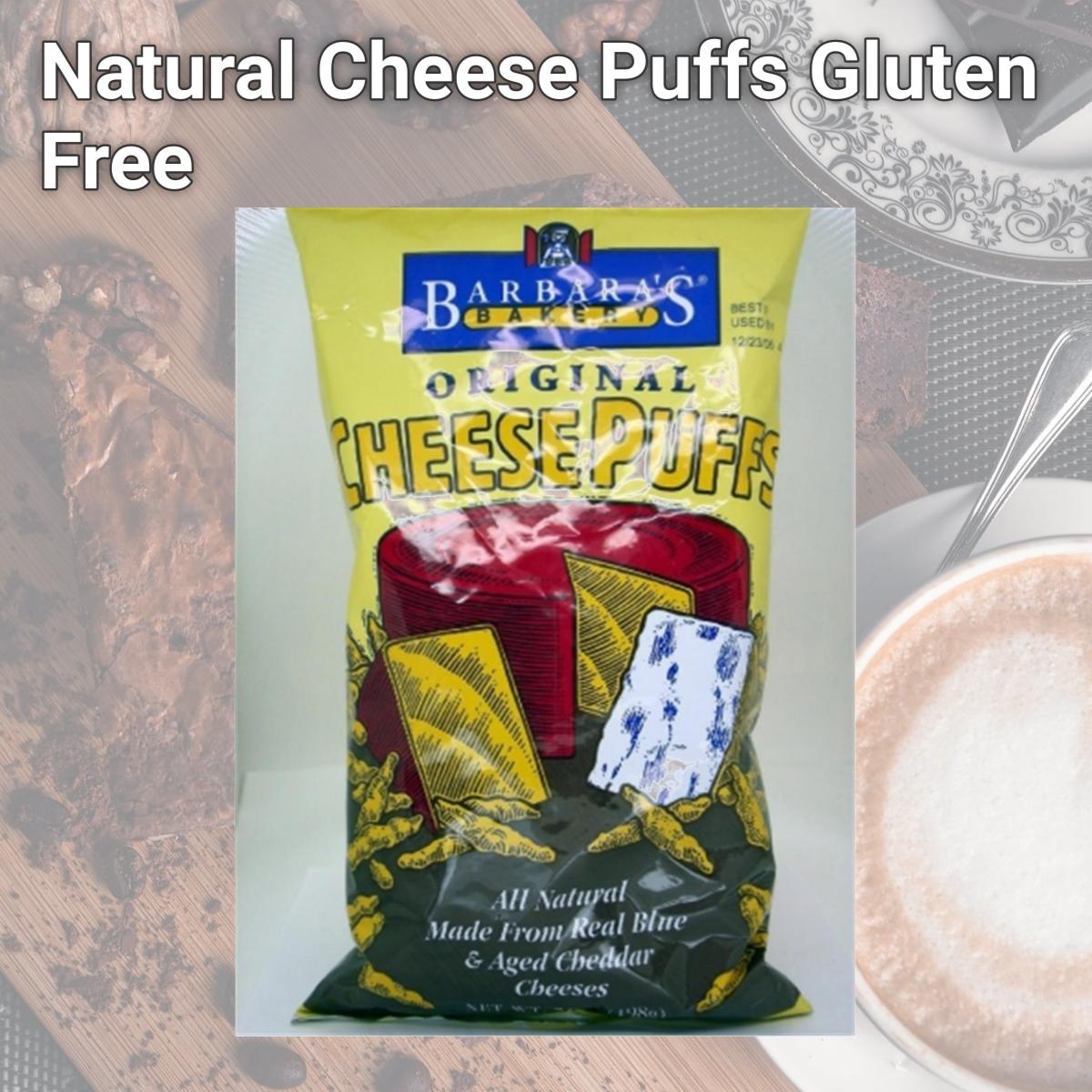 Picture of Barbaras Bakery 30671 Natural Cheese Puffs Gluten Free