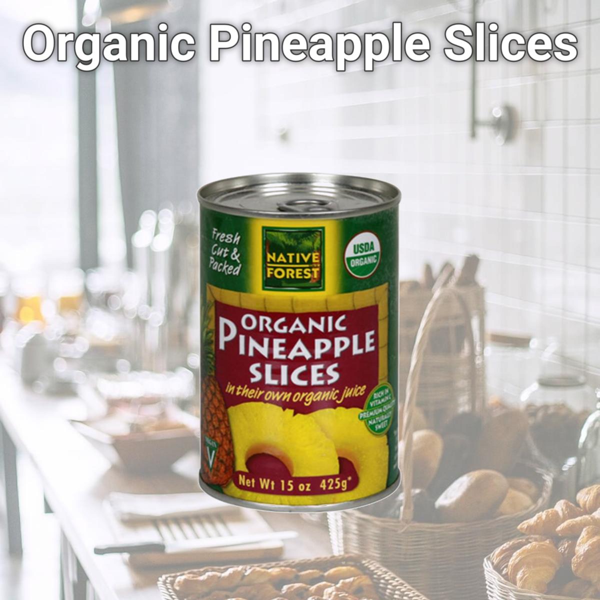 Picture of Native Forest 20996 Organic Pineapple Slices
