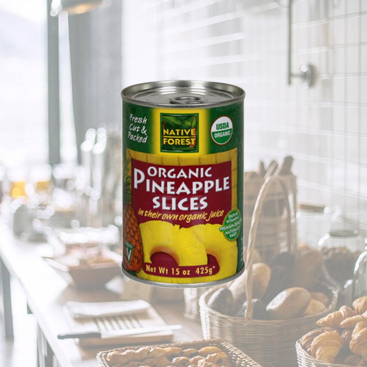 Picture of Native Forest 20996 Organic Pineapple Slices