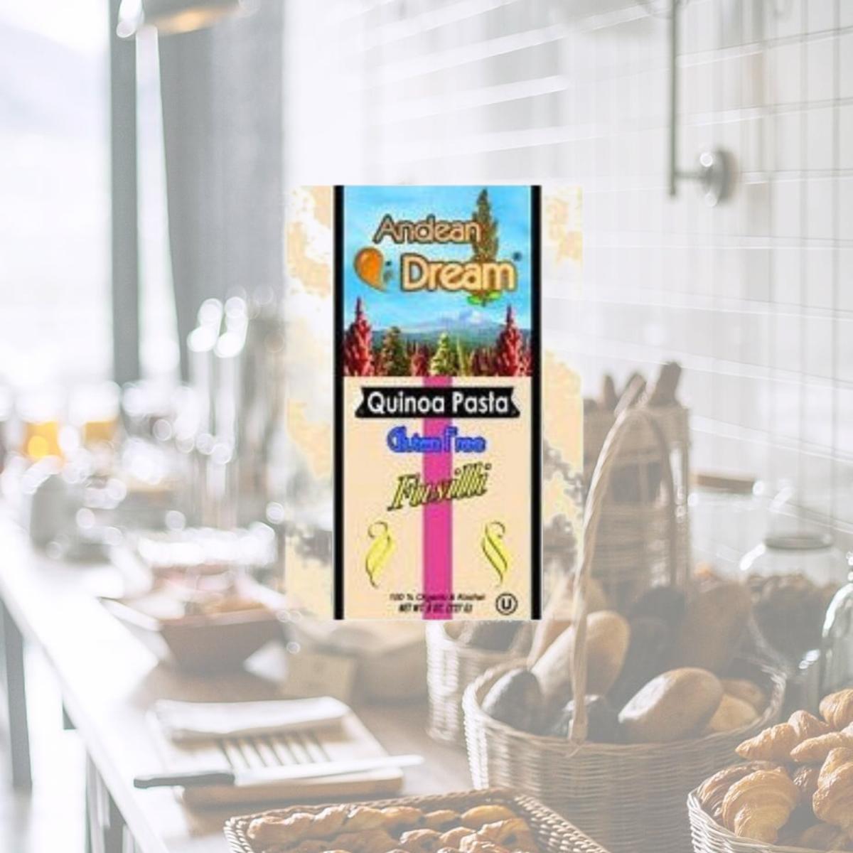 Picture of Andean Dream 64338 Organic Fusilli Quinoa Pasta Gluten Free