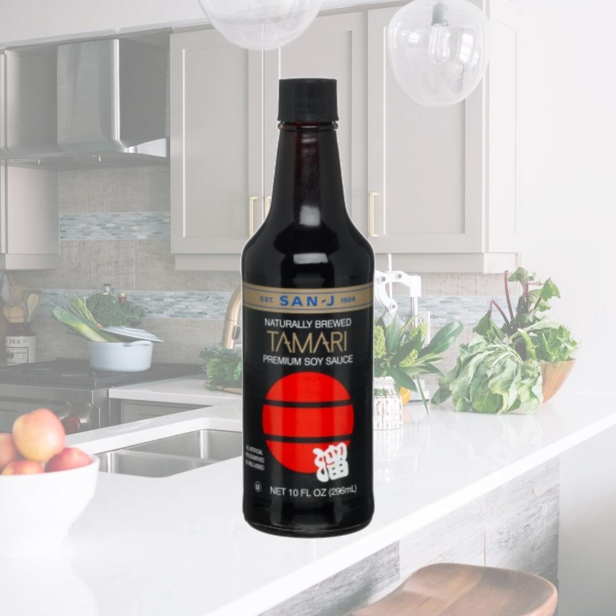 Picture of San-J 20436 6 x 10 Oz Tamari Black Label 