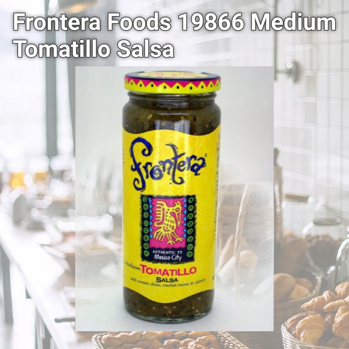 Picture of Frontera Foods 19866 Medium Tomatillo Salsa