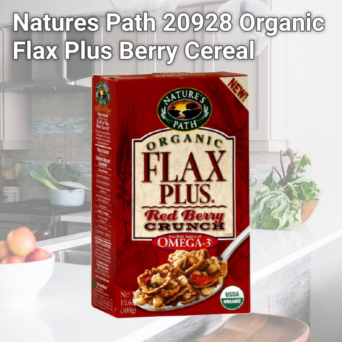 Picture of Natures Path 20928 Organic Flax Plus Berry Cereal