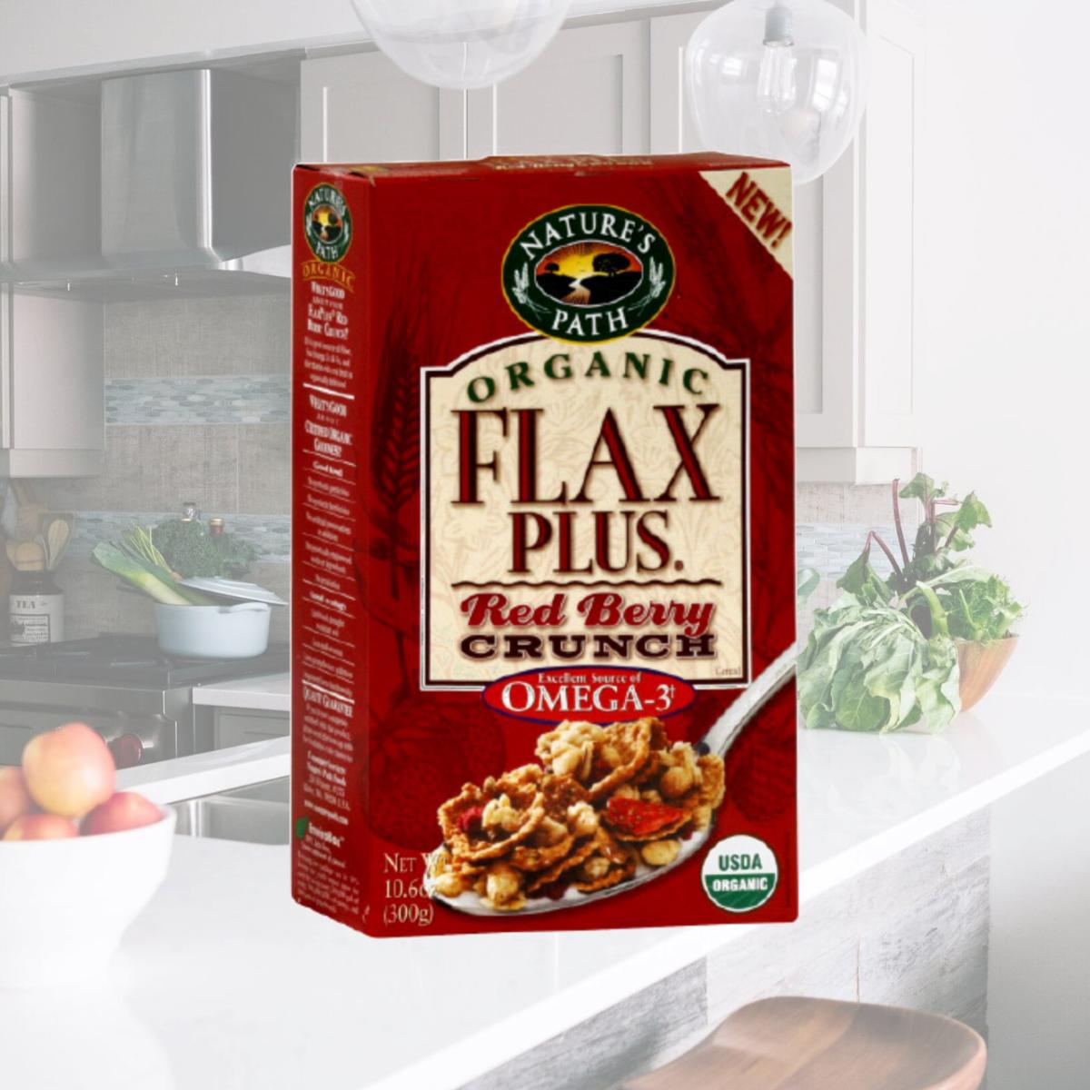 Picture of Natures Path 20928 Organic Flax Plus Berry Cereal