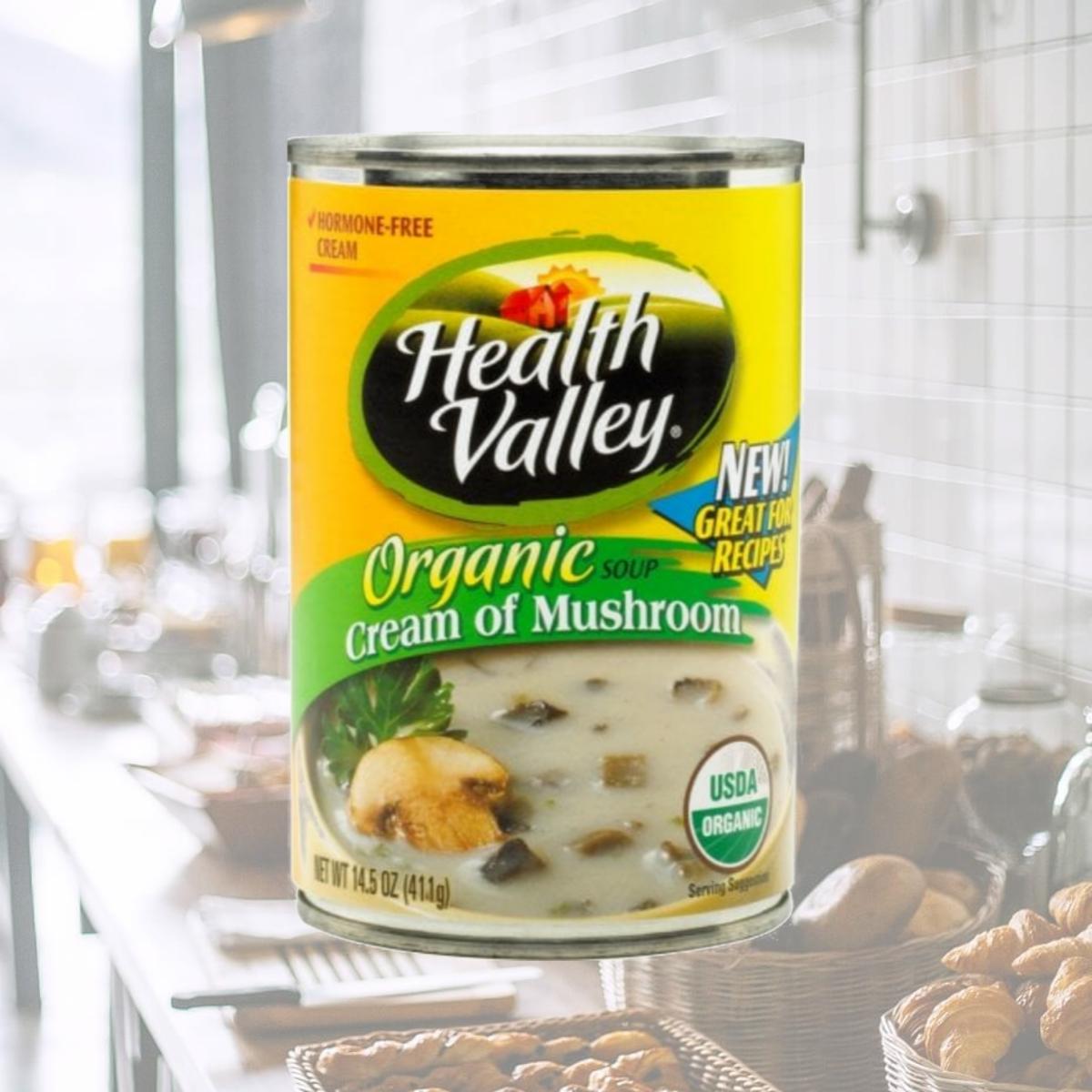 Picture of Heath Valley Natural Foods 36560 Organic Cream Mushroom Soup