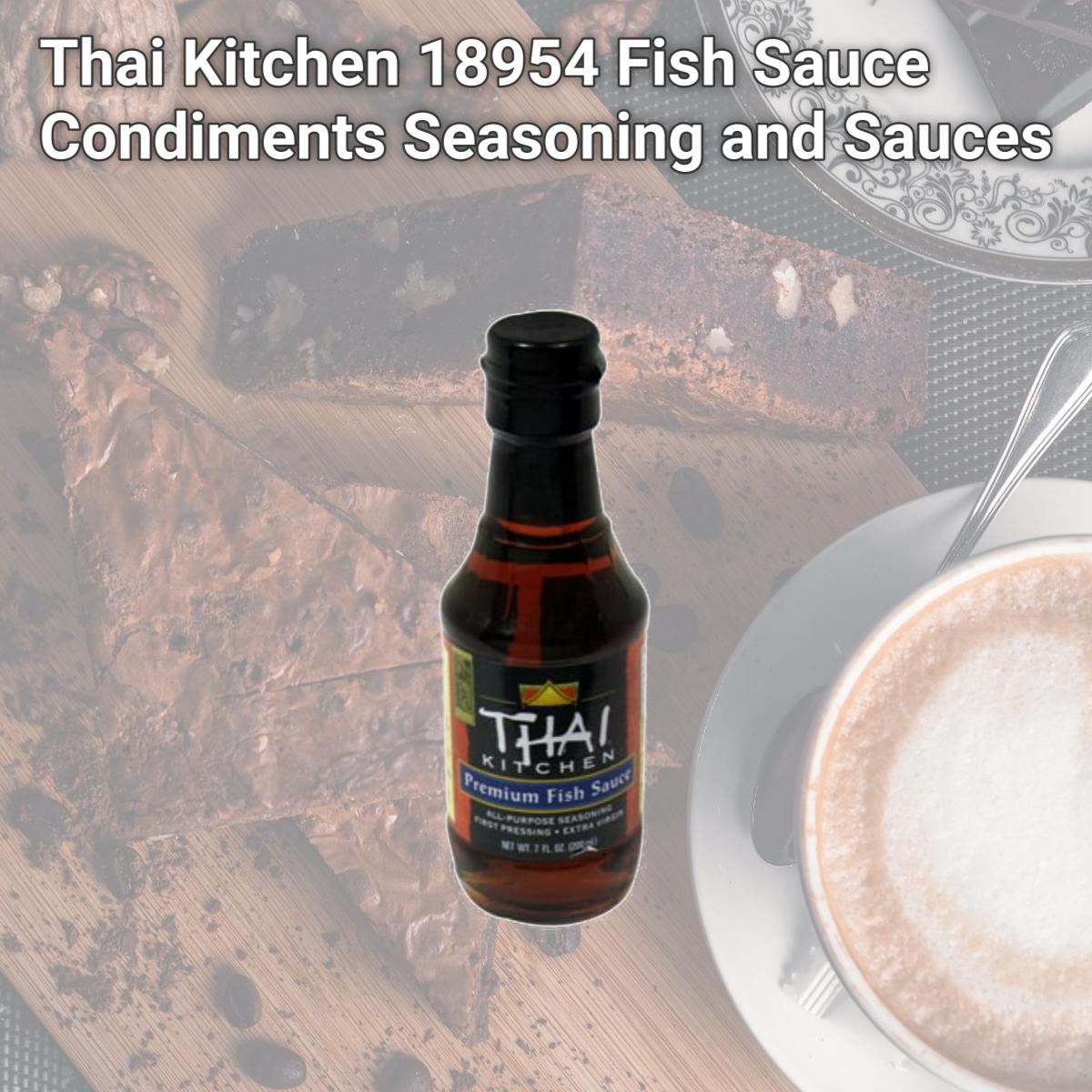 Picture of Thai Kitchen 18954 Fish Sauce Condiments  Seasoning and Sauces