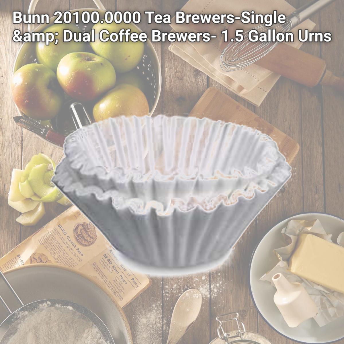 Picture of Bunn 20100.0000 Tea Brewers-Single &amp; Dual Coffee Brewers- 1.5 Gallon Urns