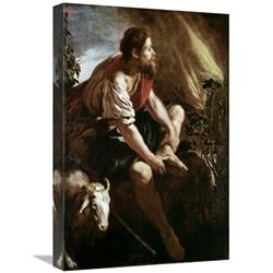 22 In. Moses Before A Burning Bush Art Print - Domenico Fetti