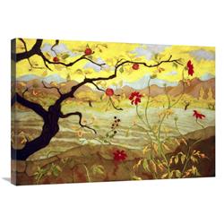 36 In. Apple Tree With Red Fruit Art Print - Paul Ranson