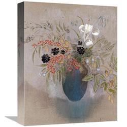 Gcs-267077-16-142 16 In. Flowers In A Vase - Fleurs Dans Un Vase Art Print - Odilon Redon