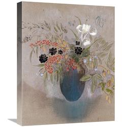 Gcs-267077-22-142 22 In. Flowers In A Vase - Fleurs Dans Un Vase Art Print - Odilon Redon