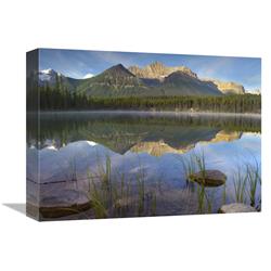 12 X 16 In. Bow Range & Boreal Forest Reflected In Herbert Lake, Banff National Park, Alberta, Canada Art Print - Tim Fitzharris