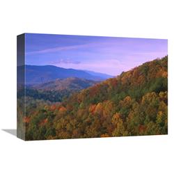 12 X 16 In. Appalachian Mountains Ablaze With Fall Color, Great Smoky Mountains National Park, North Carolina Art Print - Tim Fitzharris
