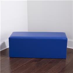Fbvb400 Vinyl Upholstered Bench - Blue