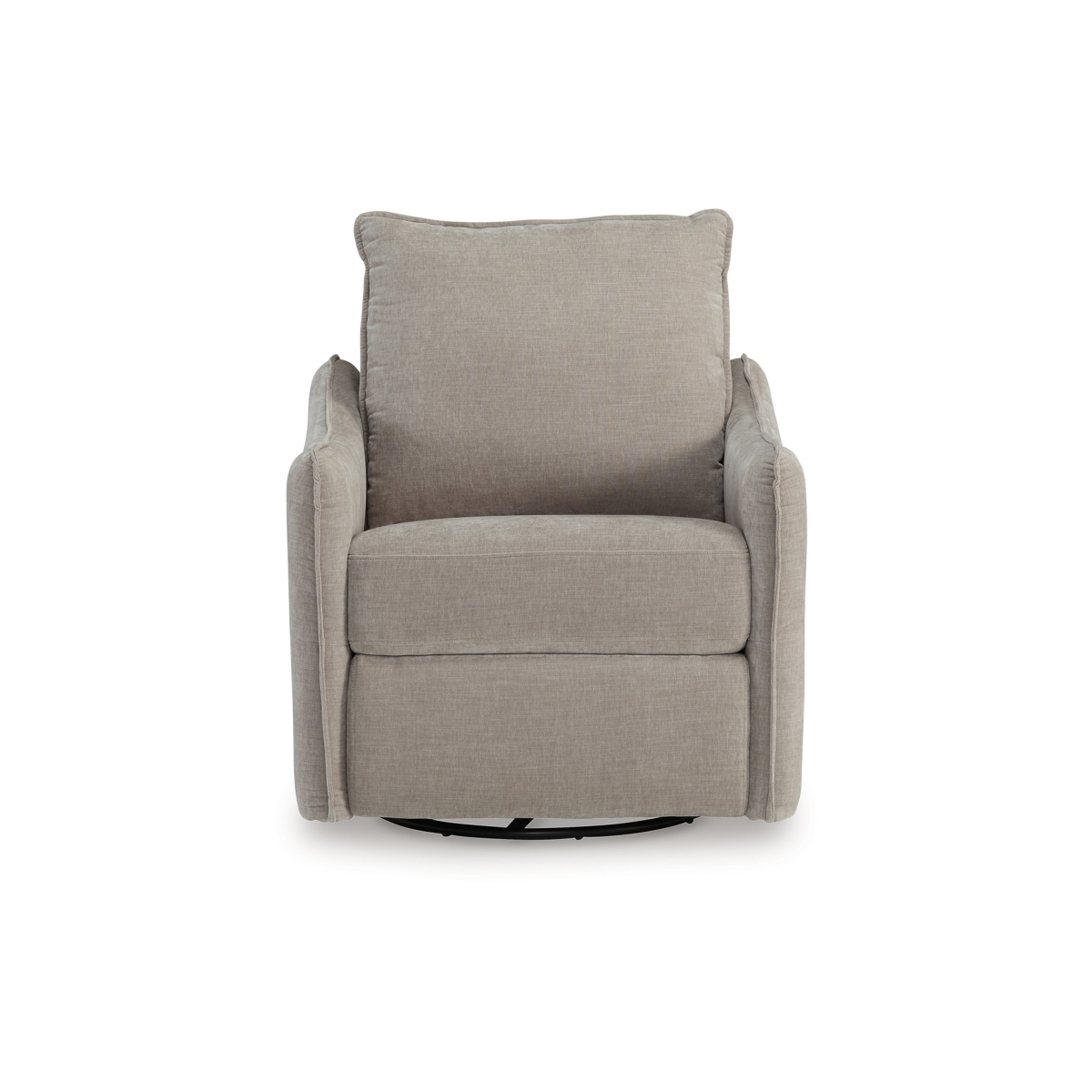 UPC 198288152211 product image for BM328334 Bradley Swivel Power Recliner Chair - Gray Polyester - Pillow Back | upcitemdb.com