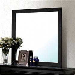 Bm123516 Louis Philippe Iii Contemporary Style Black Mirror