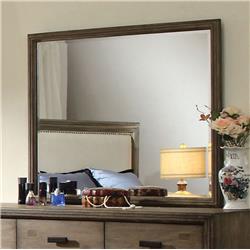 Antler Transitional Style Mirror In Natural Ash