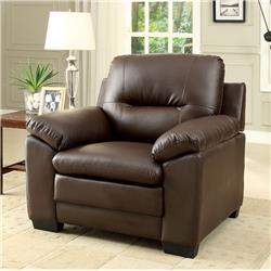 Parma Contemporary Chair, Brown