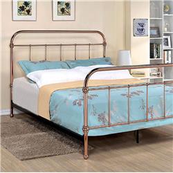 Bm123743 Tamia Contemporary Style Bed, Rose Gold