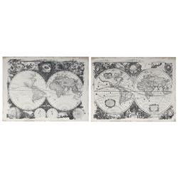 Bm152688 Beautiful Antique Map Prints, Black & White